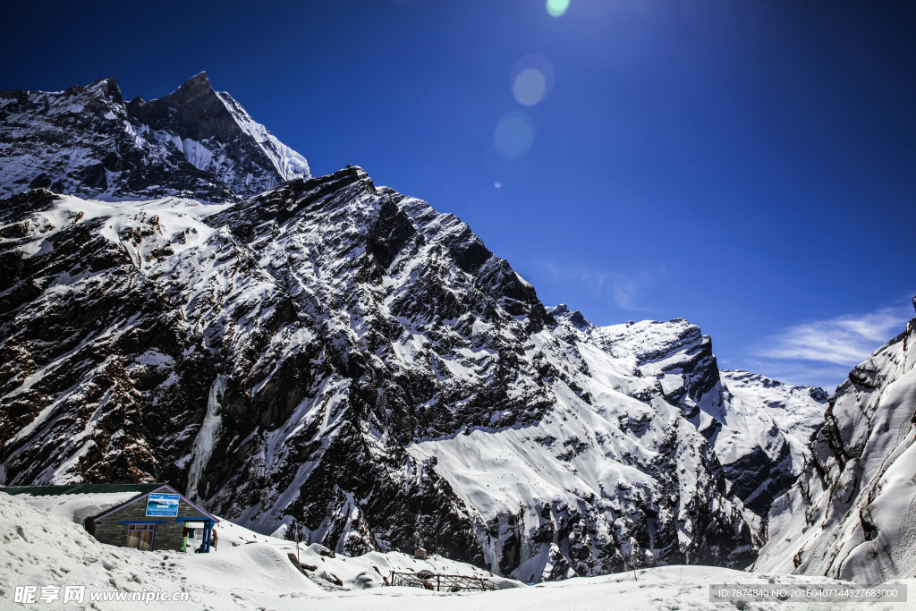 尼泊尔雪山