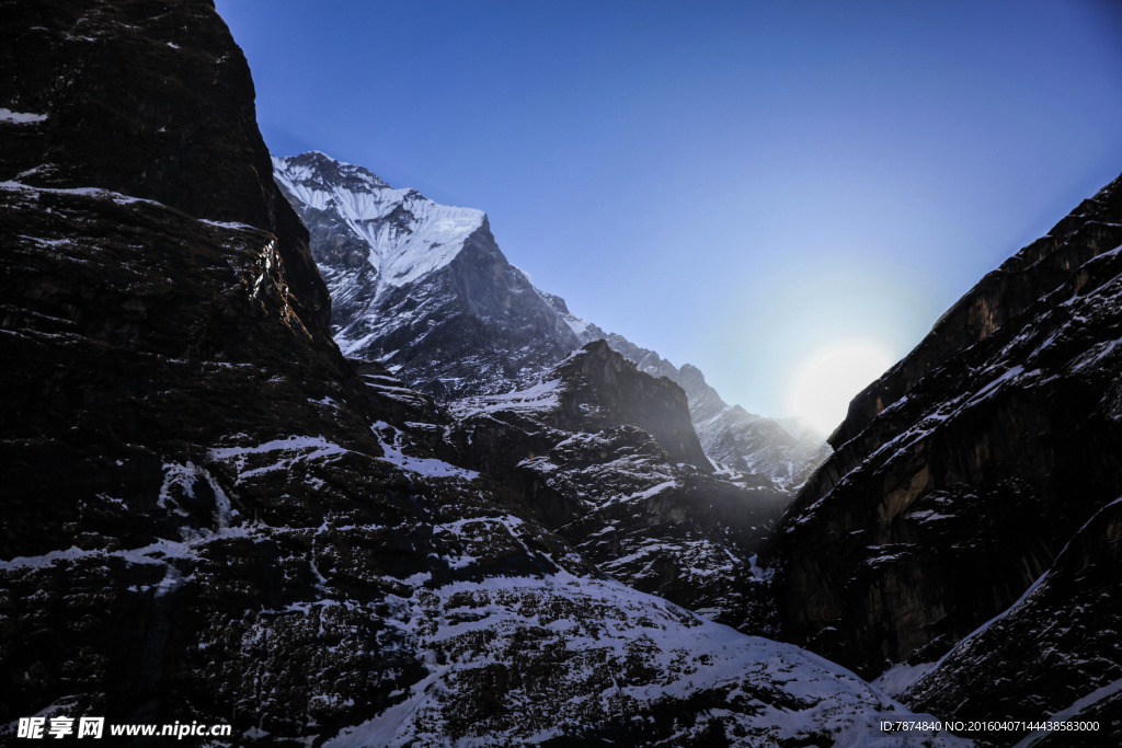 尼泊尔雪山