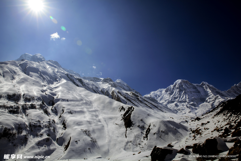 尼泊尔雪山