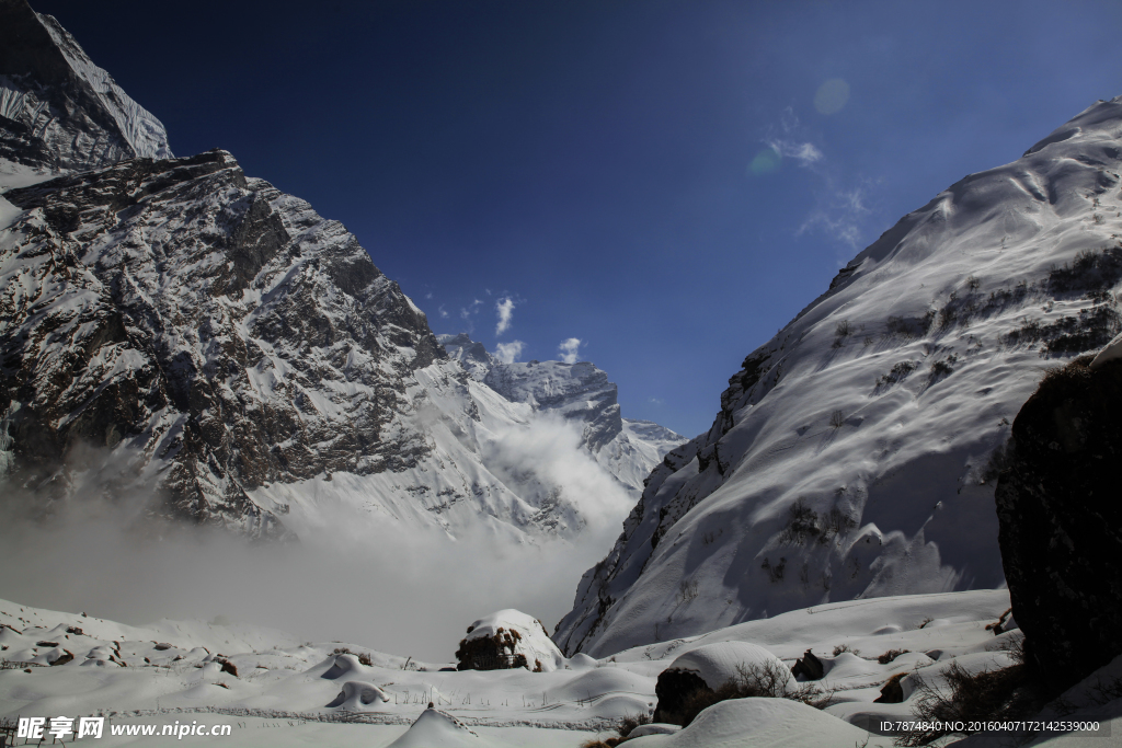 尼泊尔雪山