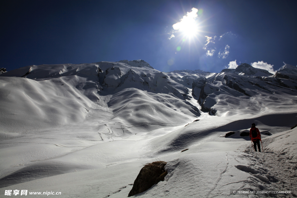 尼泊尔雪山