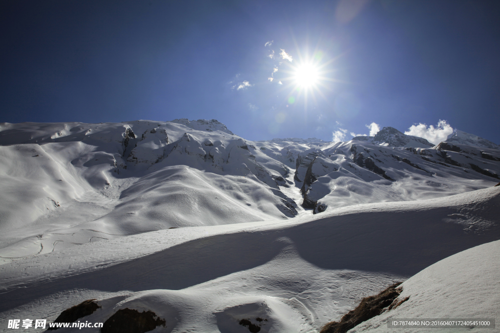 尼泊尔雪山