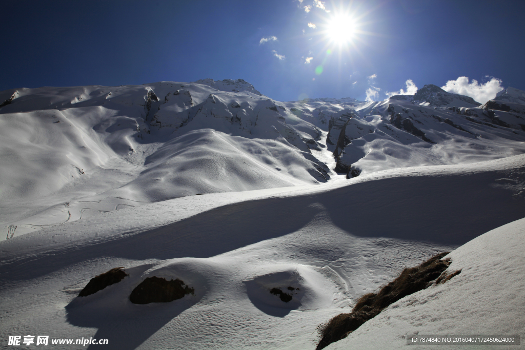 尼泊尔雪山