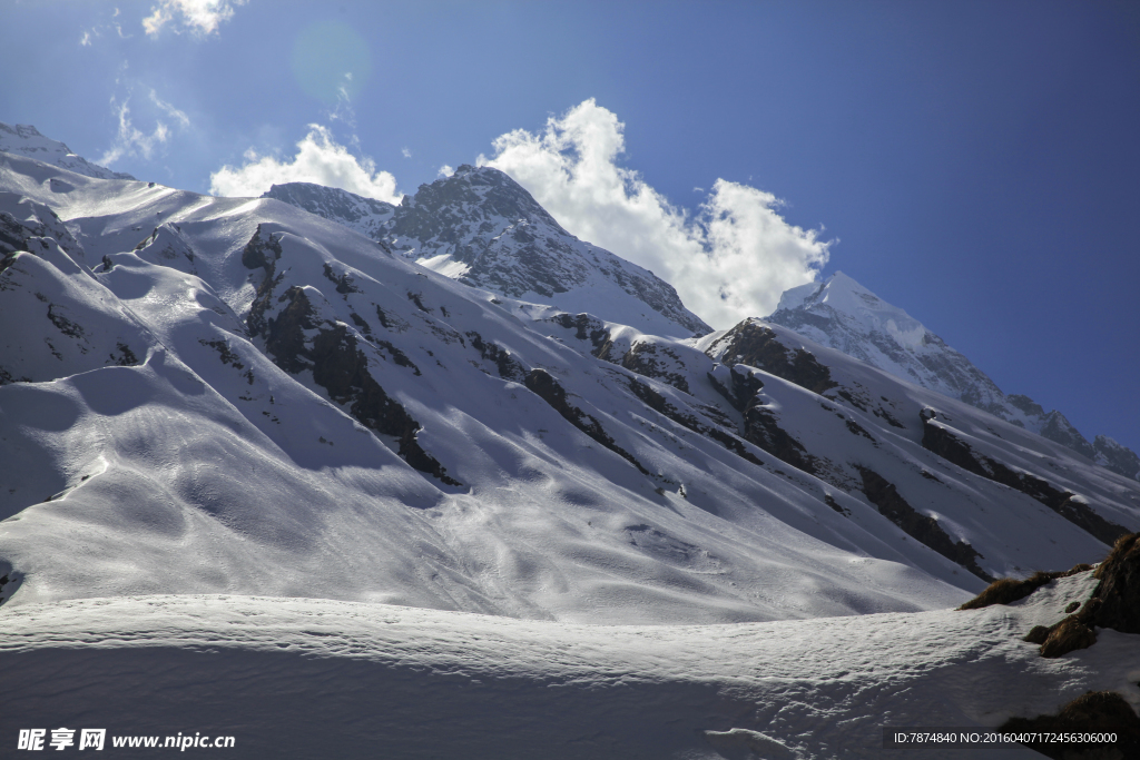 尼泊尔雪山