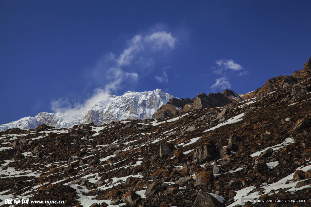 尼泊尔雪山