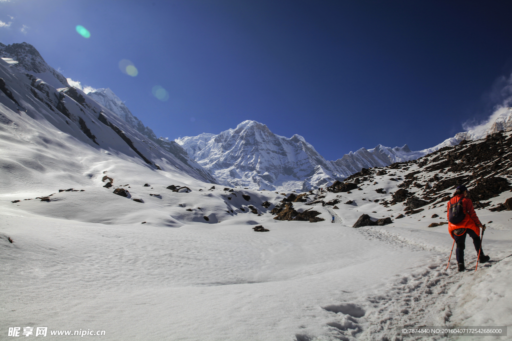 尼泊尔雪山