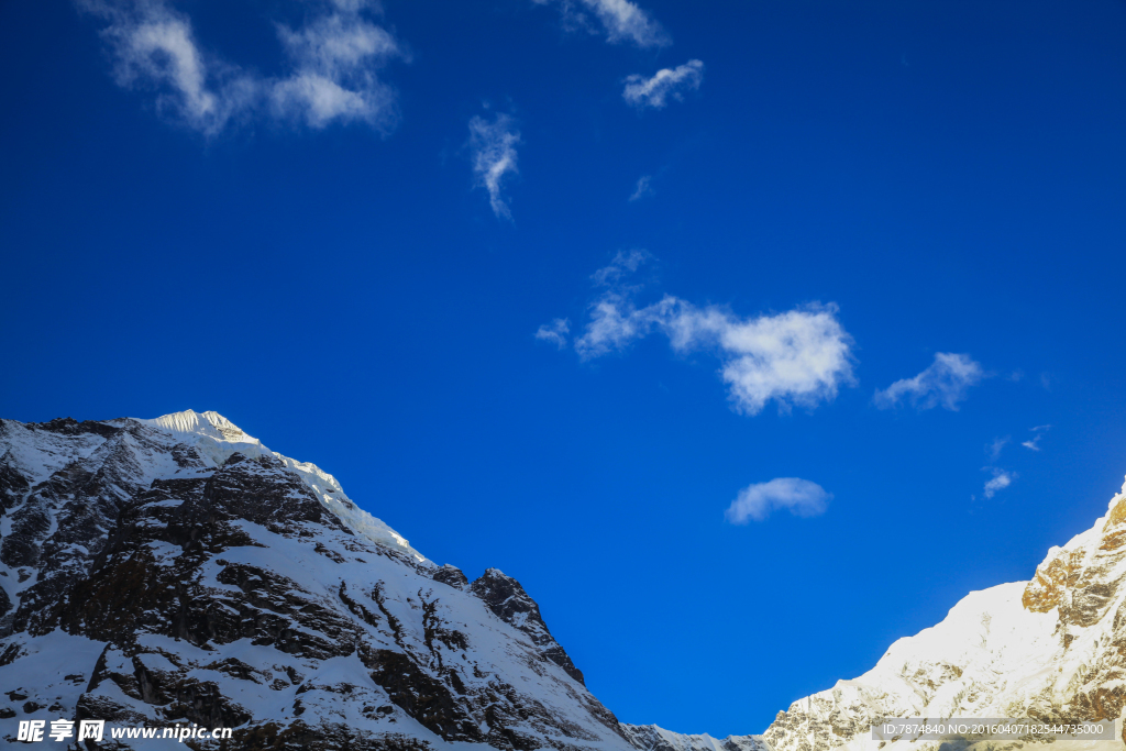 尼泊尔雪山