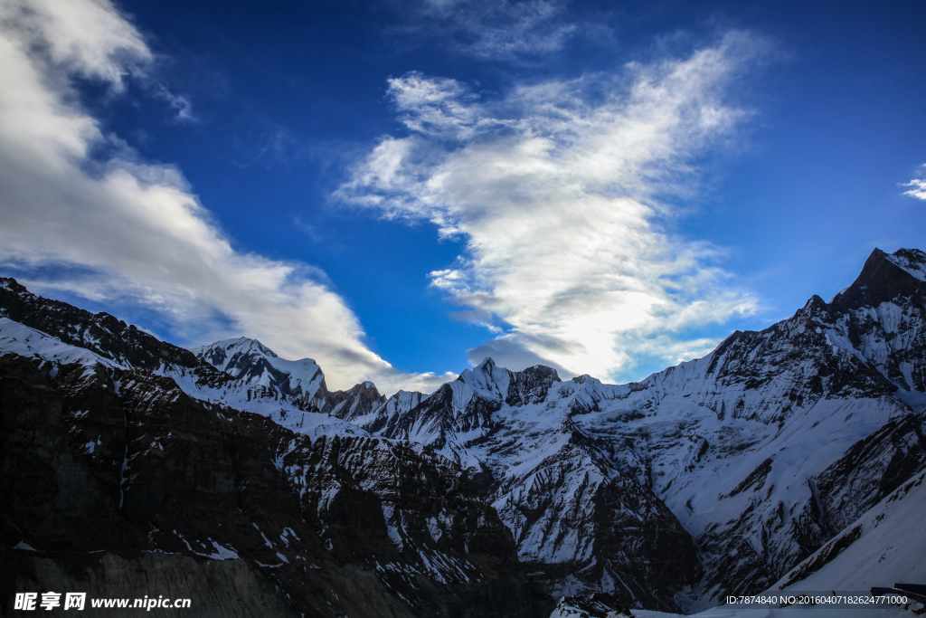 尼泊尔雪山