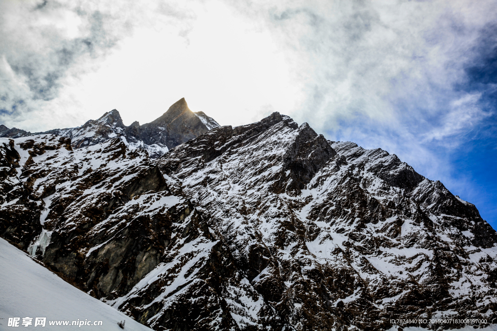 尼泊尔雪山