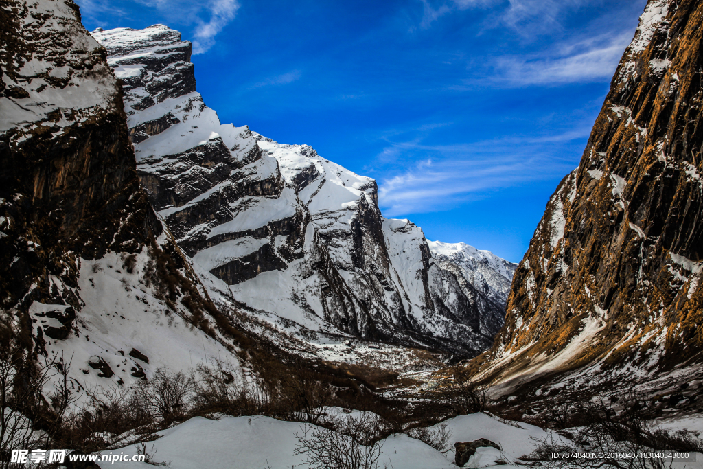 尼泊尔雪山