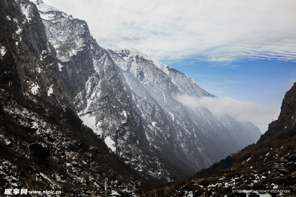 尼泊尔雪山