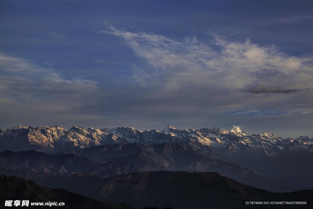 尼泊尔雪山