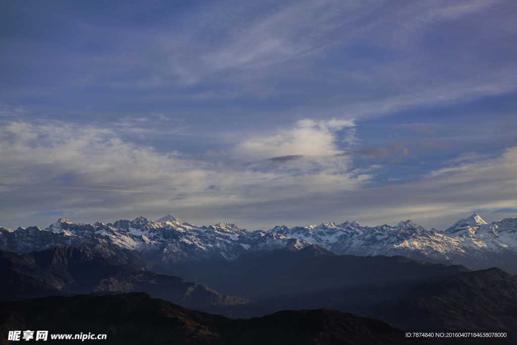 尼泊尔雪山