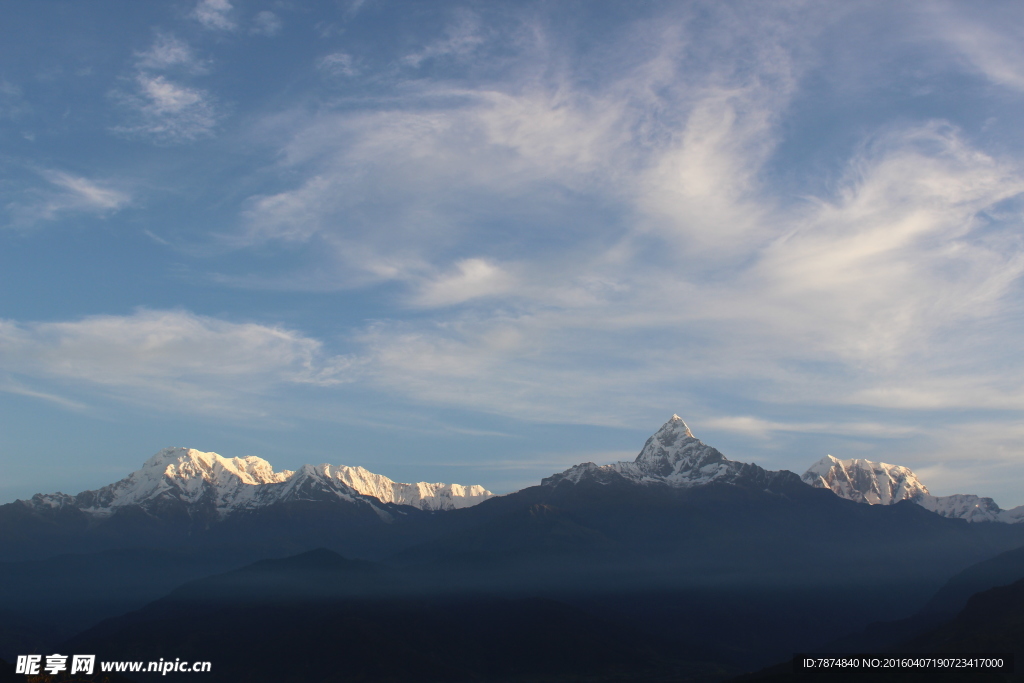 尼泊尔雪山