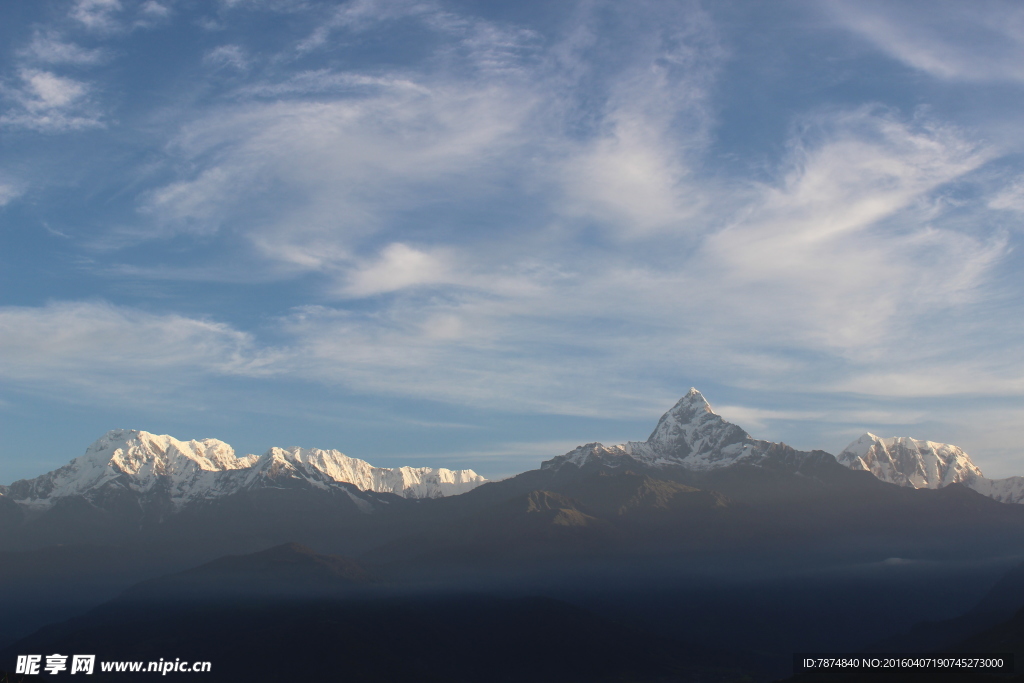 尼泊尔雪山