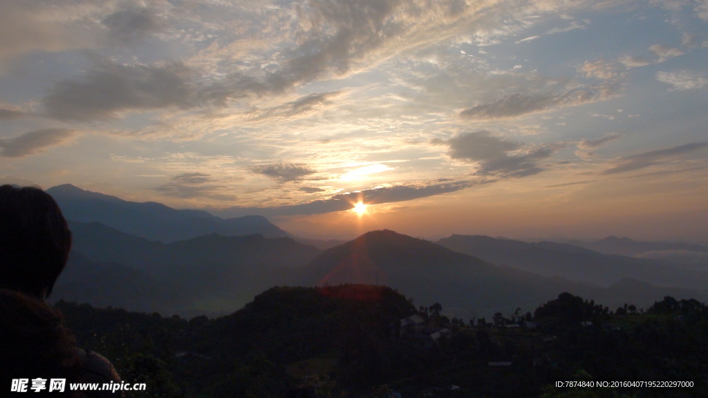 尼泊尔雪山