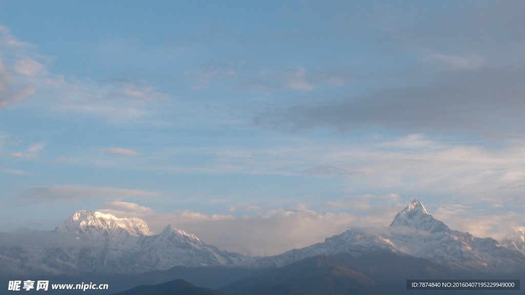 尼泊尔雪山