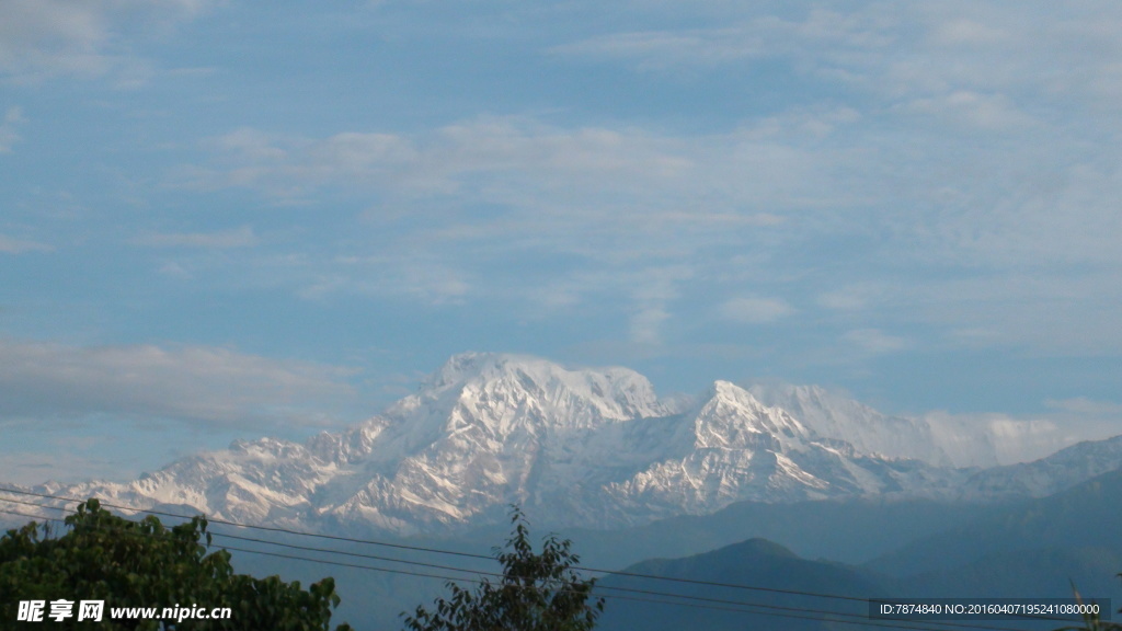 尼泊尔雪山
