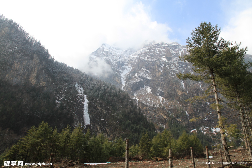 尼泊尔雪山