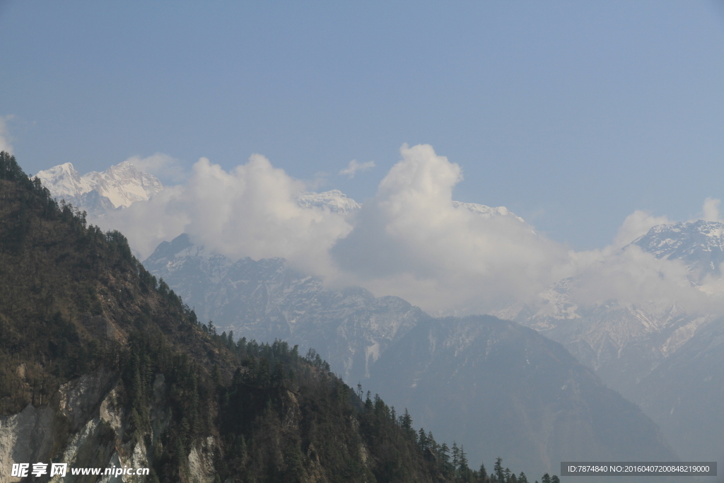 尼泊尔雪山