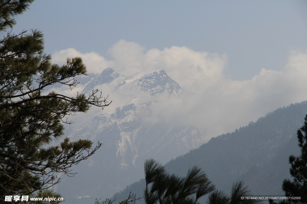 尼泊尔雪山