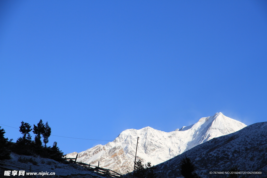 尼泊尔雪山