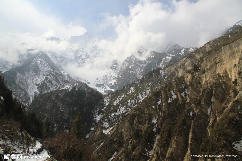 尼泊尔雪山