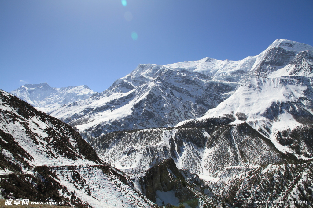 尼泊尔雪山