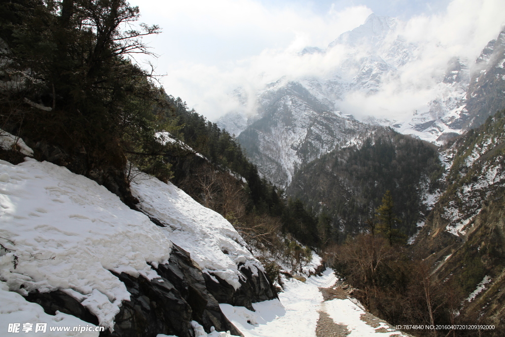 尼泊尔雪山