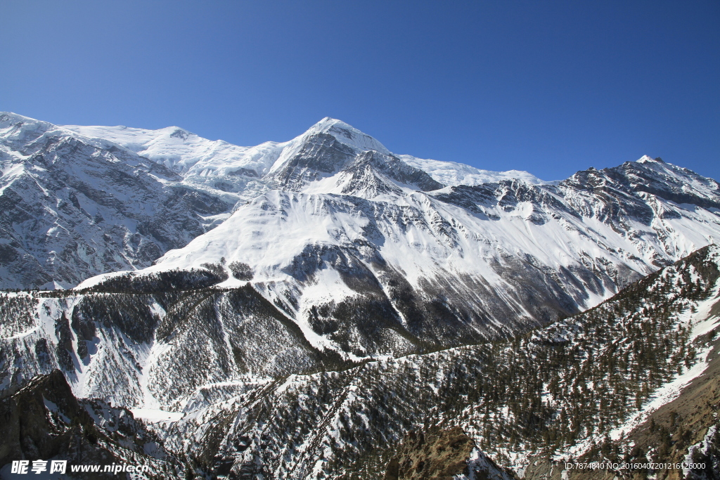 尼泊尔雪山