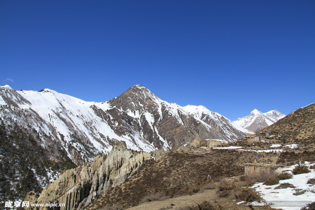 尼泊尔雪山