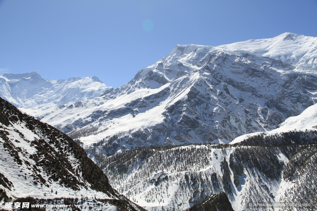 尼泊尔雪山