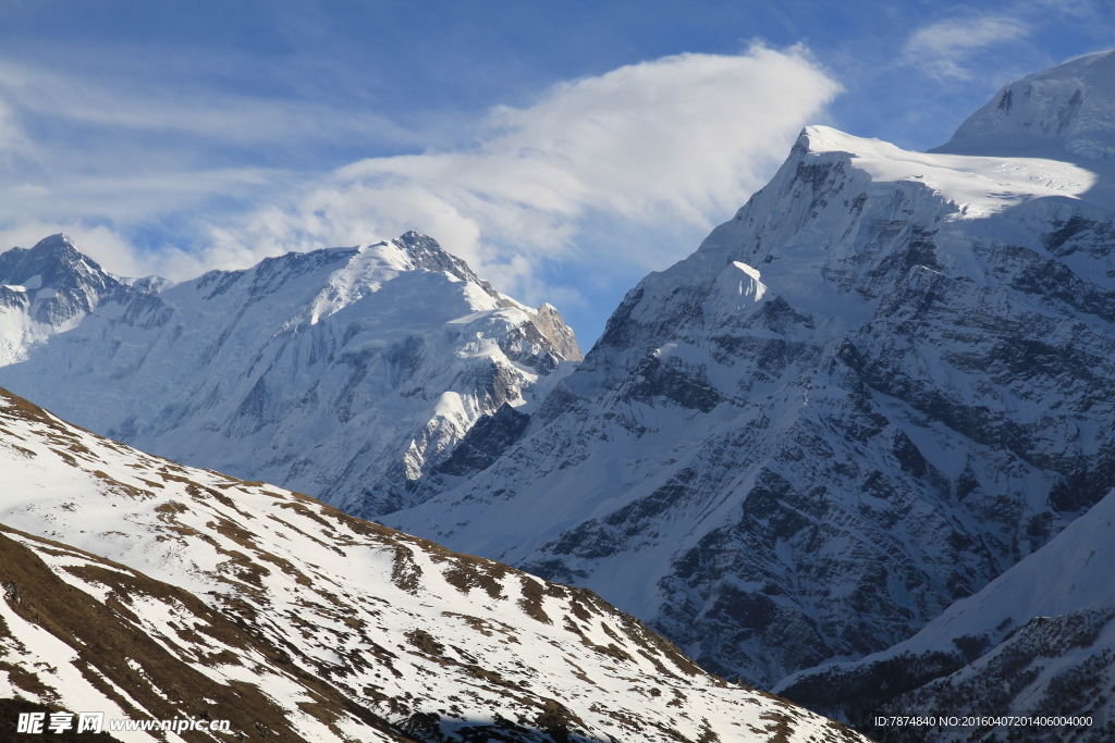 尼泊尔雪山