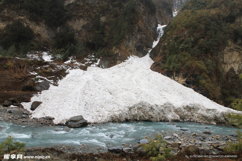 尼泊尔雪山