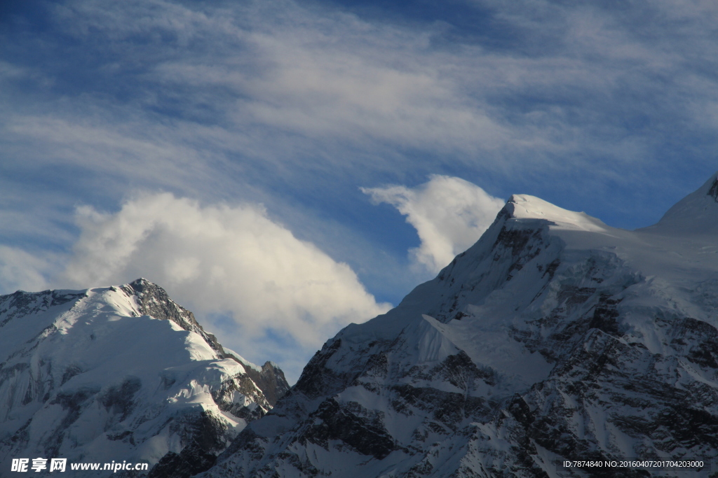 尼泊尔雪山