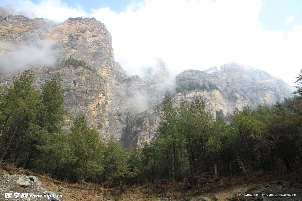 尼泊尔雪山