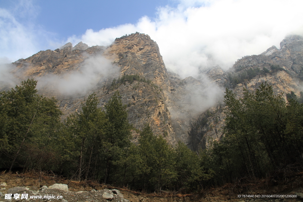 尼泊尔雪山