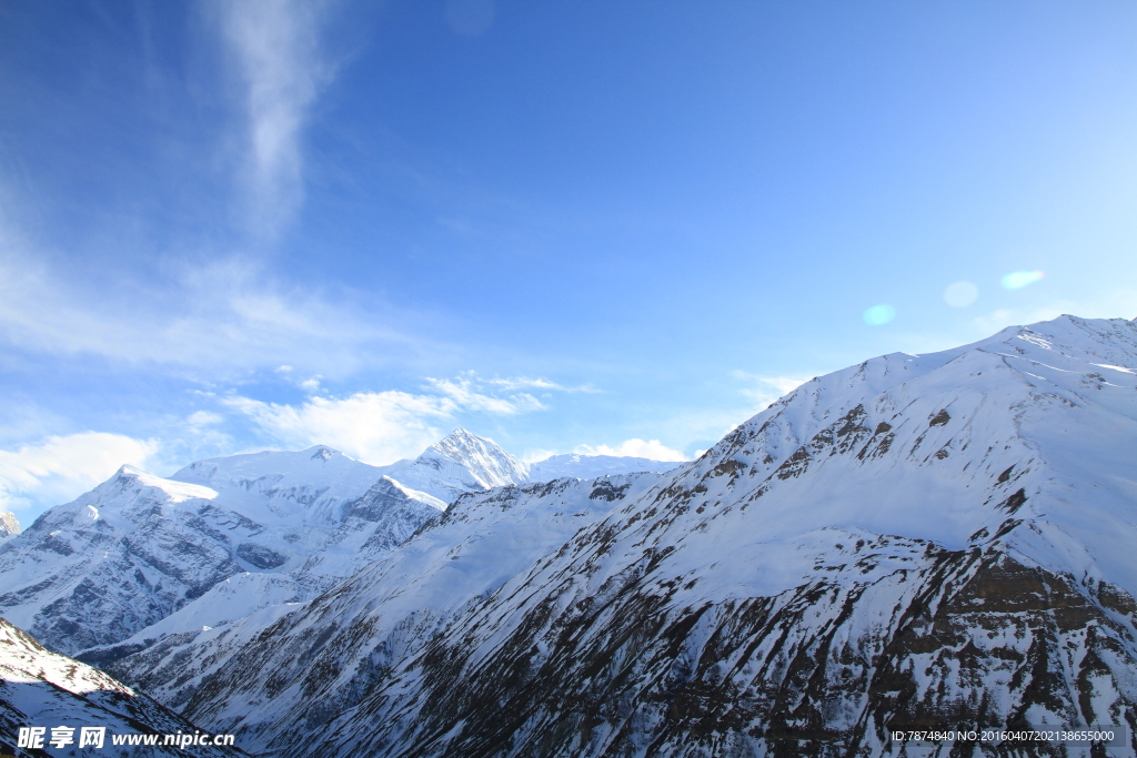 尼泊尔雪山