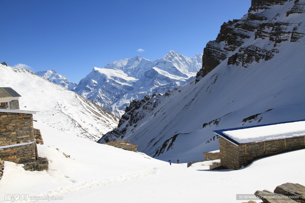 尼泊尔雪山