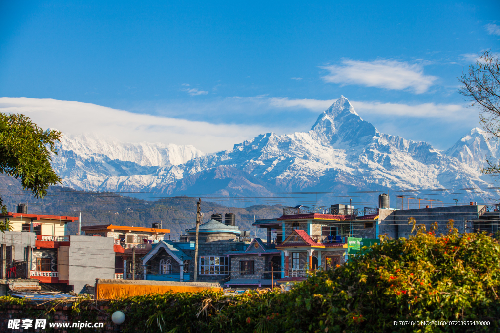 尼泊尔雪山