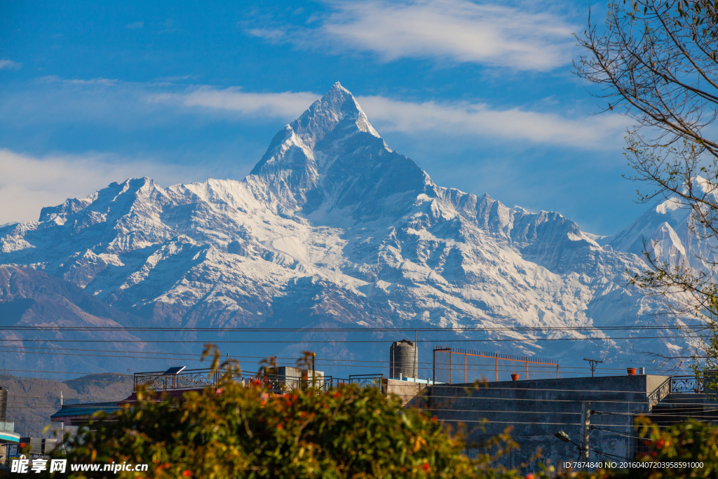 尼泊尔雪山