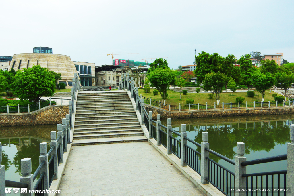 客家博物馆 河溪拱桥