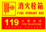 消防箱标牌