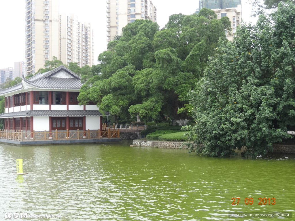 湖面