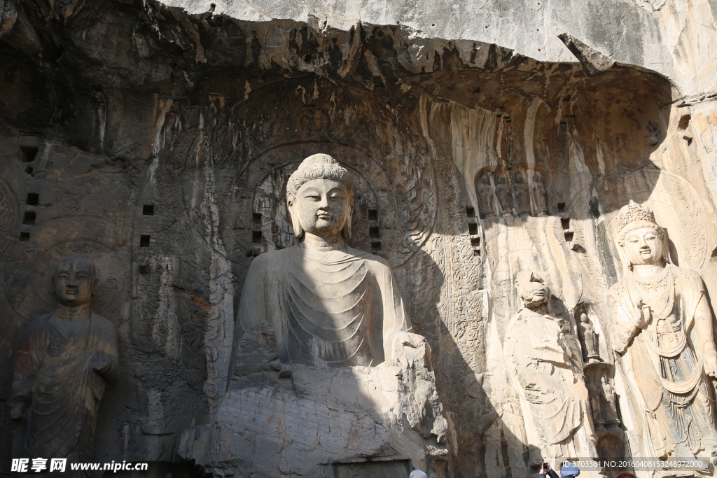 洛阳龙门石窟景区