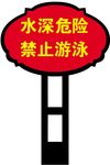 警示牌