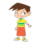卡通男孩