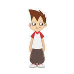 卡通男孩