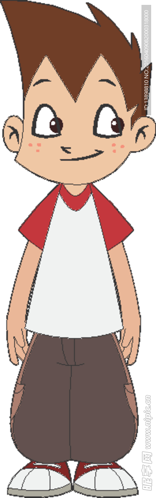 卡通男孩