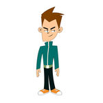 卡通男孩